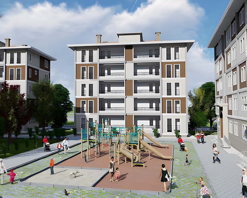 Aydın-İncirliova 206 adet Konut Yapımı