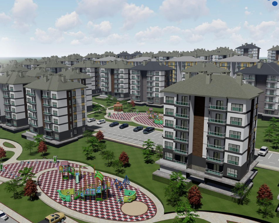 Eskişehir-Odunpazarı 1048 adet Konut Yapımı